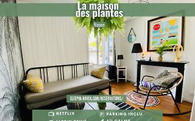 La Maison des Plantes, charmante, atypique et cosy pour 4 personnes avec parking et jardin